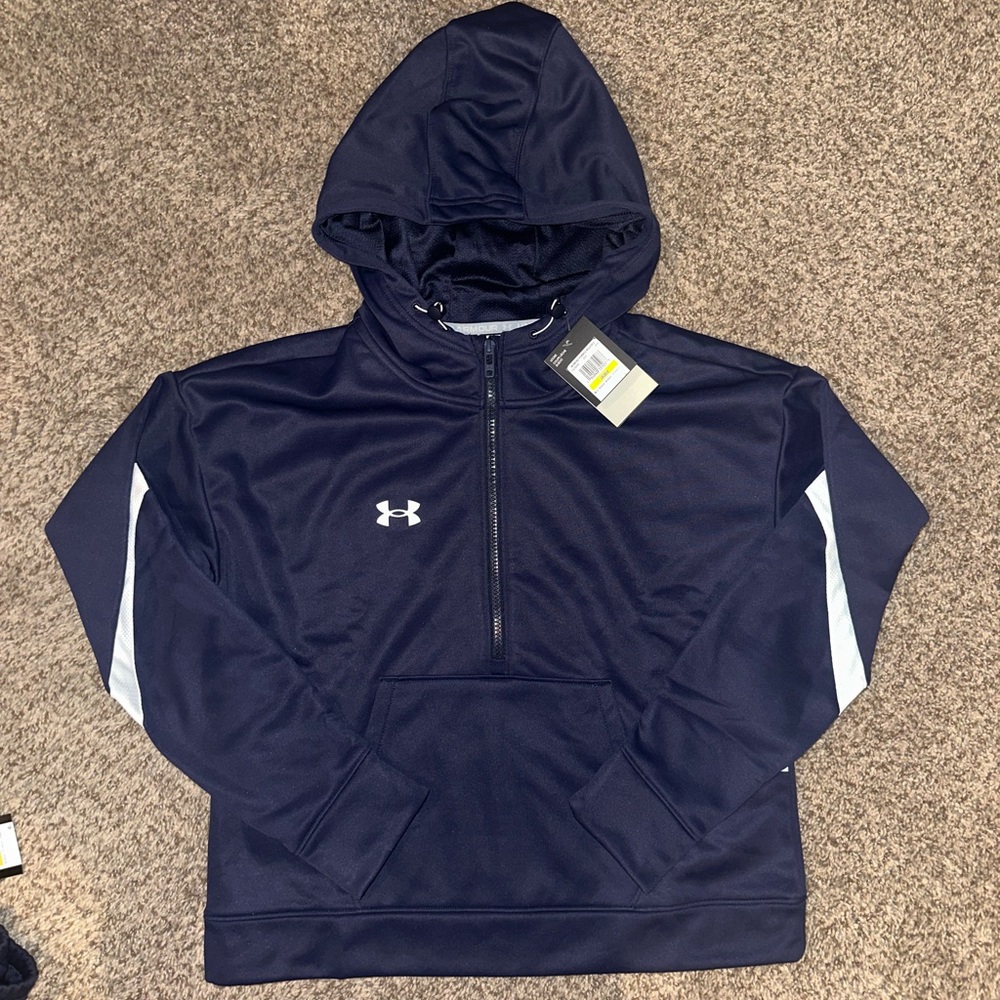 Under Armour Dark Blue Pullover Hoodie